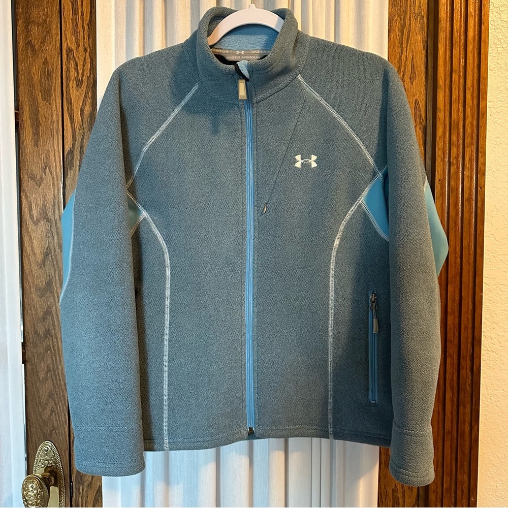 Under Armour Light Blue Fleece Jacket